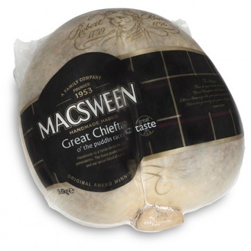 Macsween Chieftain Haggis serves 16 (nominal weight 3.6kg)