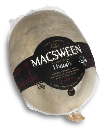 Macsween Traditional Haggis - 1.3kg Serves 6 approx