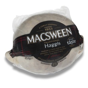 Macsween Haggis serves 2-3 (nominal weight 454g)